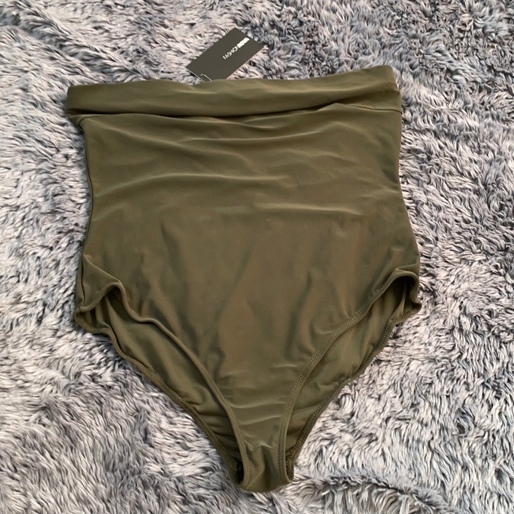 FASHION NOVA! Dark Green bodysuit